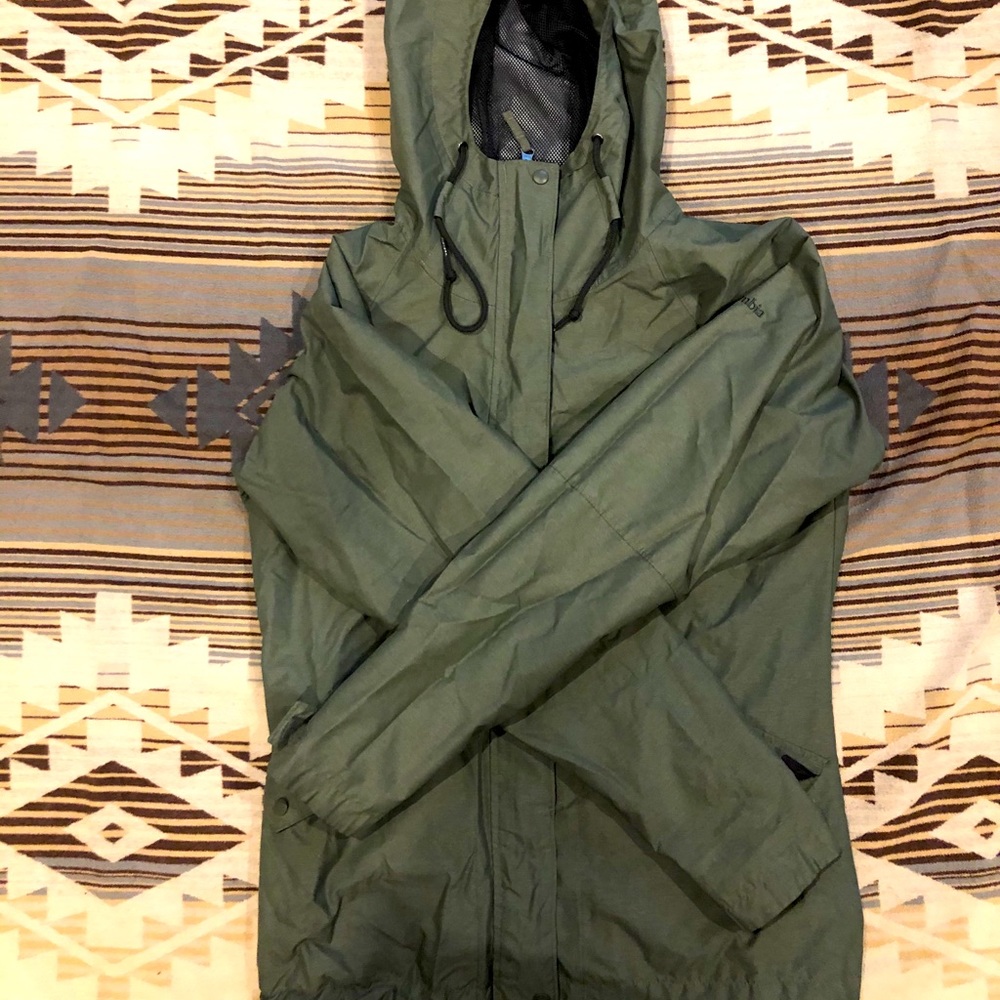 Columbia rain jacket